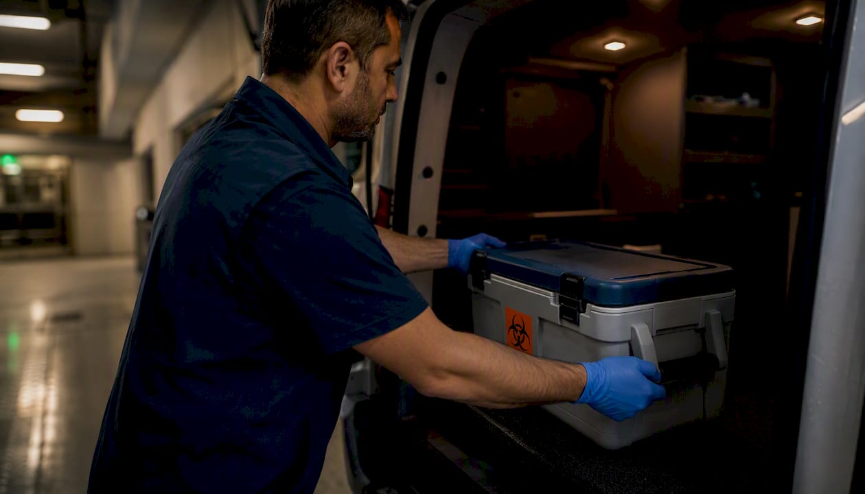 STAT vs Routine Lab Courier: What Healthcare Teams Should Know